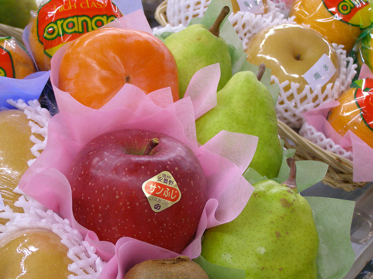 贈り物やおみやげに季節のフルーツ